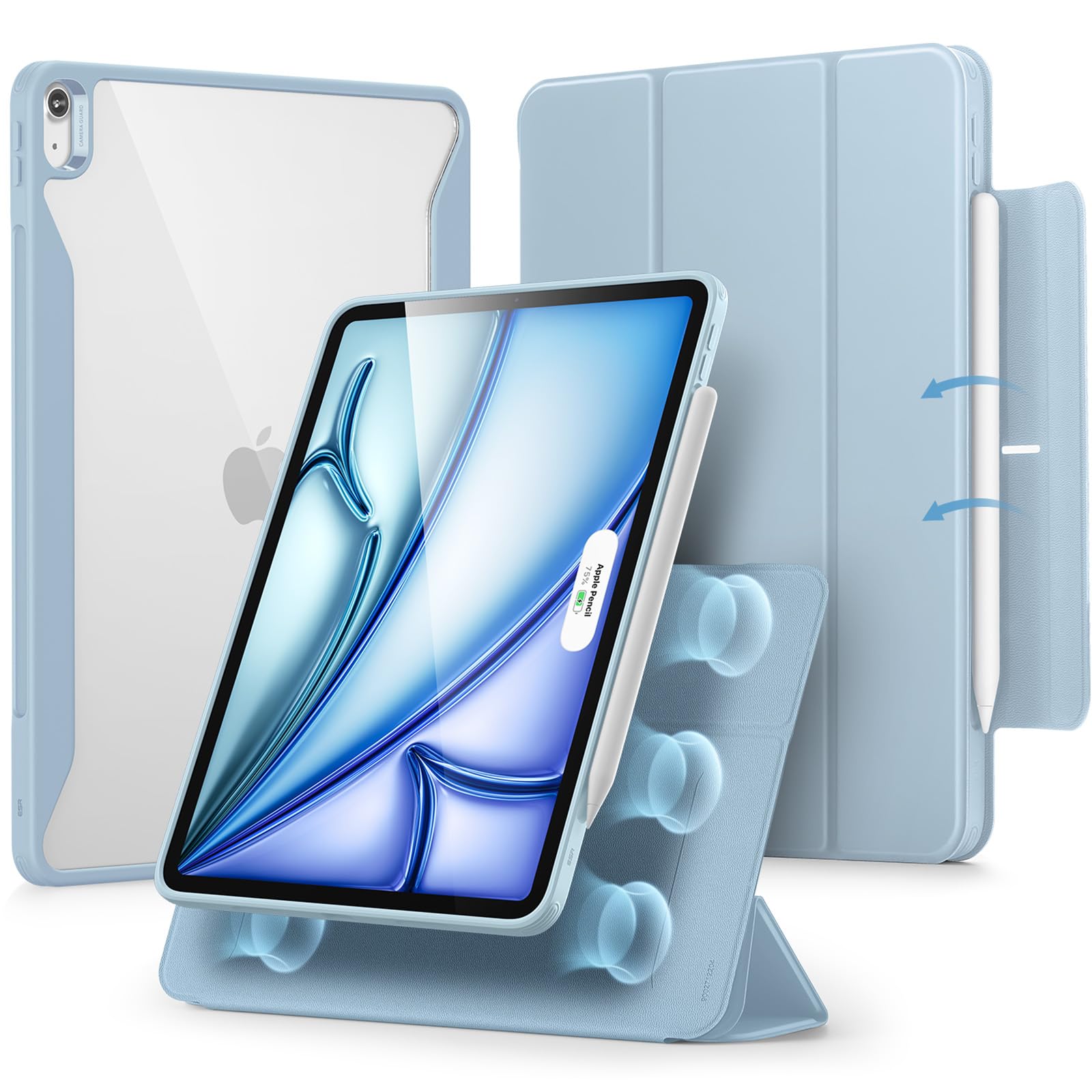 Amazon.com: ESR for iPad Air 11 Inch Case M4/M3/M2 (2026/2025/2024